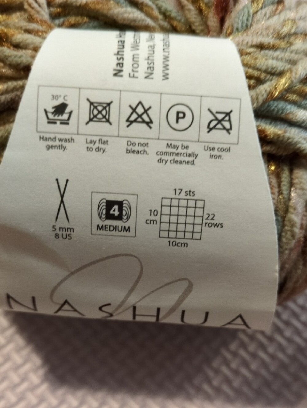 Nashua Handknits- Daylily- Cotton Blend Yarn - 7 Balls - Picture 3 of 4